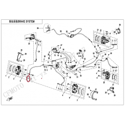 Przewód hamulcowy przód...