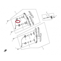 Wiązka lampy tylnej prawej...