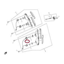 Wiązka lampy tylnej lewej...