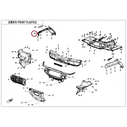 Rant błotnika prawy przód...