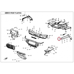 Rant błotnika lewy przód...
