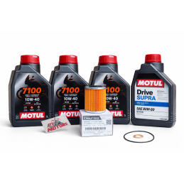 Olej motul 7100 filtr oleju...