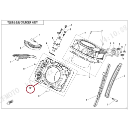Cylinder przedni cf moto...
