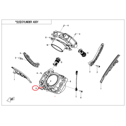 Cylinder przedni cf moto...